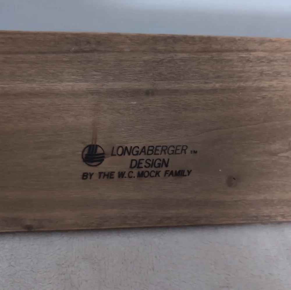 Longaberger classic wooden